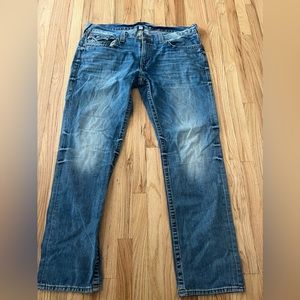 Men, true religion denim, jeans, size 40, straight